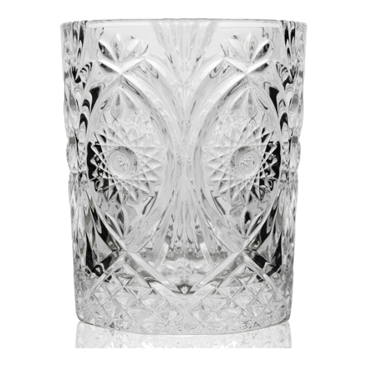 Sunburst rocks glass