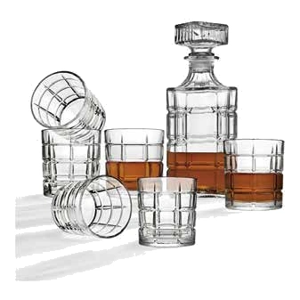 Grid whiskey set