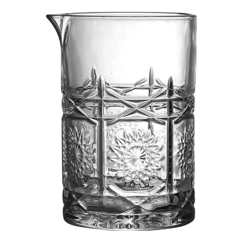 Star-cut mixing glass