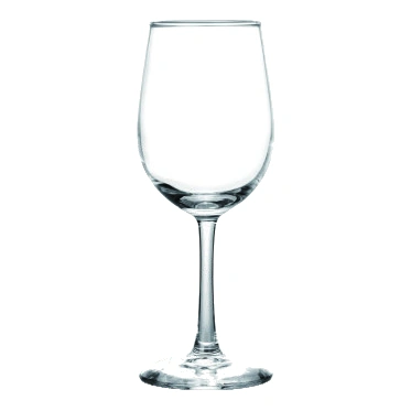 Slender wine glass