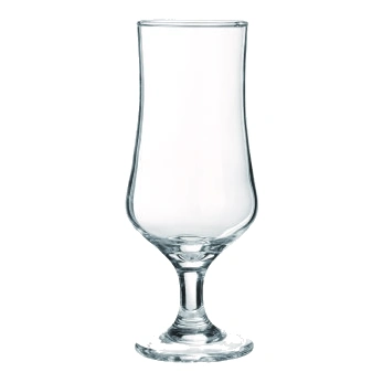 Footed beer glass