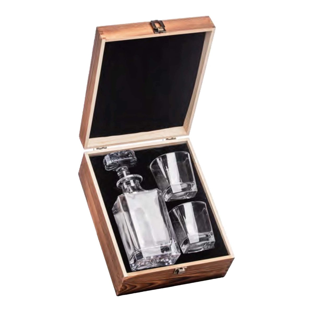 Decanter and two-glass gift set