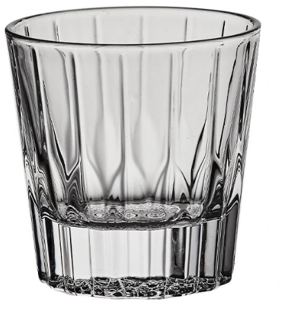 Panelled rocks glass