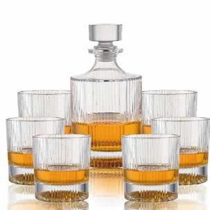 Ribbed whiskey set