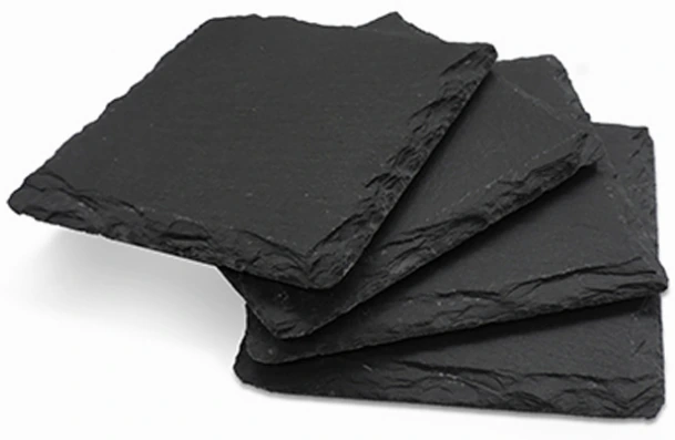 Square slate coaster