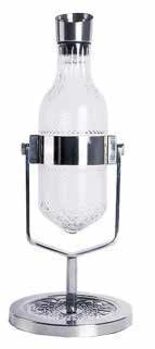 Tall wine decanter