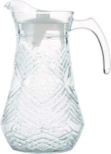 Panelled lidded pitcher