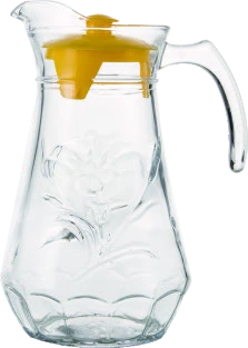 Textured lidded pitcher
