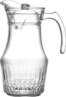 Textured serving pitcher
