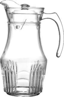 Decorative serving pitcher
