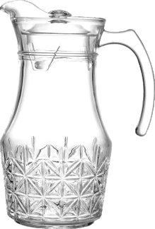 Cut-pattern serving pitcher