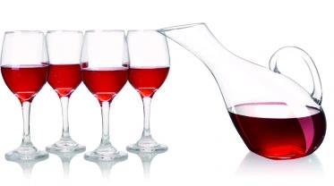 Glassware presentation set