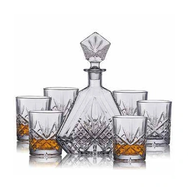 Pyramid whiskey set