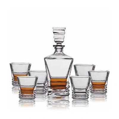 Stepped whiskey set