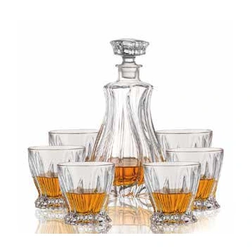 Flared whiskey set