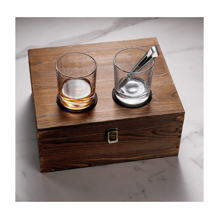 Rounded-glass gift set