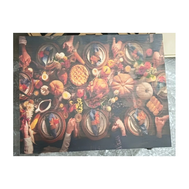Printed wooden presentation box