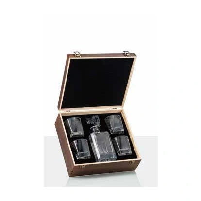 Lined glassware box