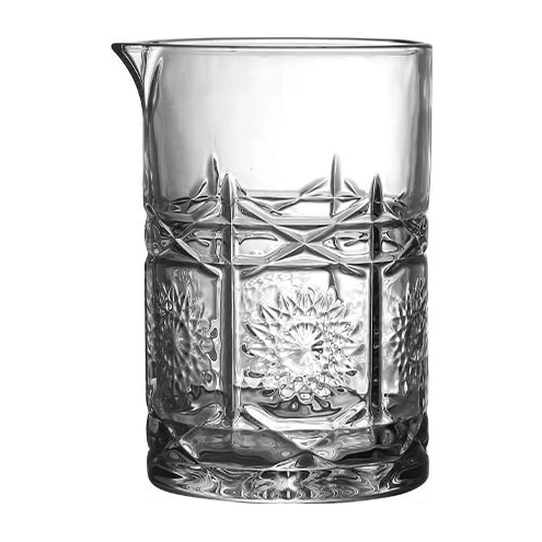 Star-cut mixing glass