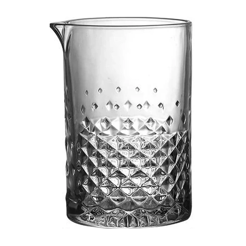 Diamond mixing glass