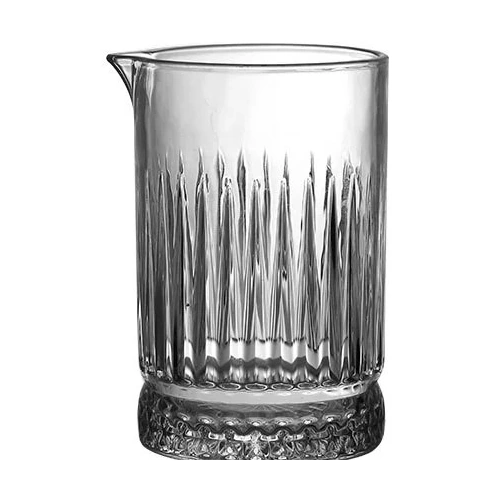 Ribbed mixing glass