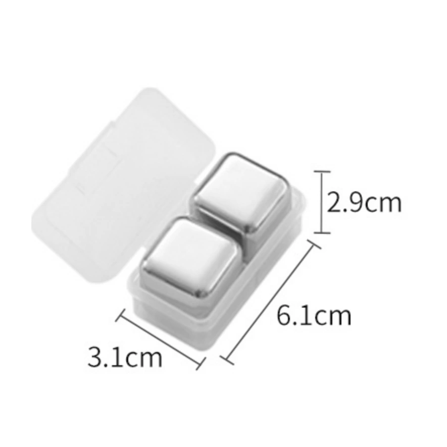 Two-cube storage case