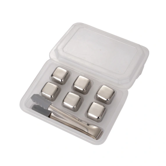 Eight-cube case with tongs