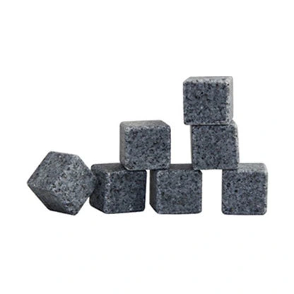 Dark whiskey stones
