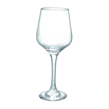 Rounded wine glass