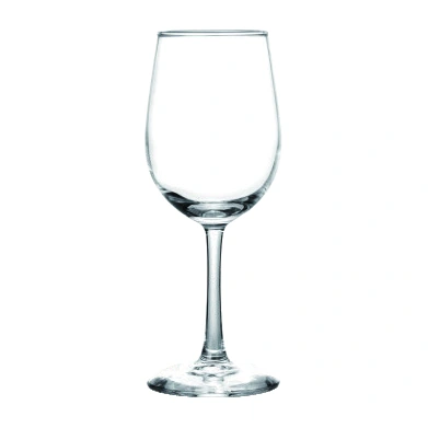 Slender wine glass