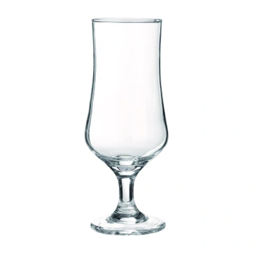 Footed beer glass