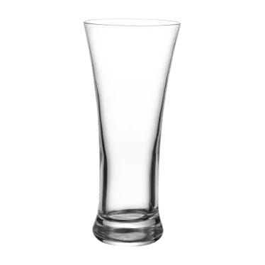 Tapered beer glass