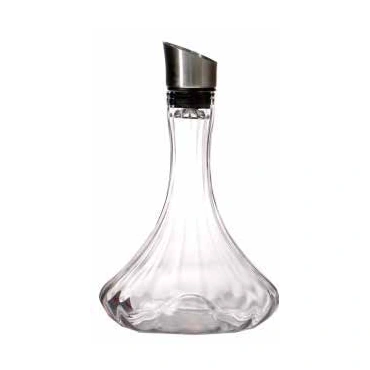 Wide-base wine decanter