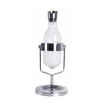 Tall wine decanter