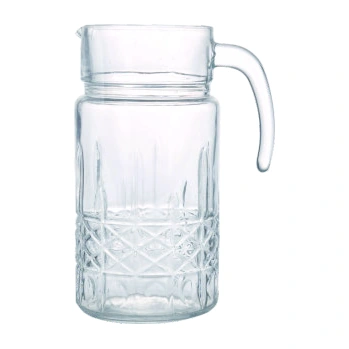 Rounded serving pitcher