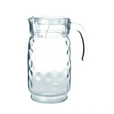 Patterned serving pitcher
